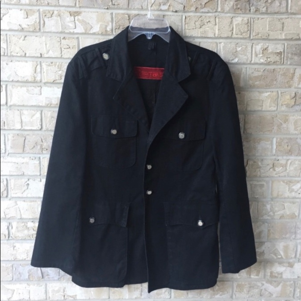 Positano Military Style Button Up Blazer Size M 🌺
